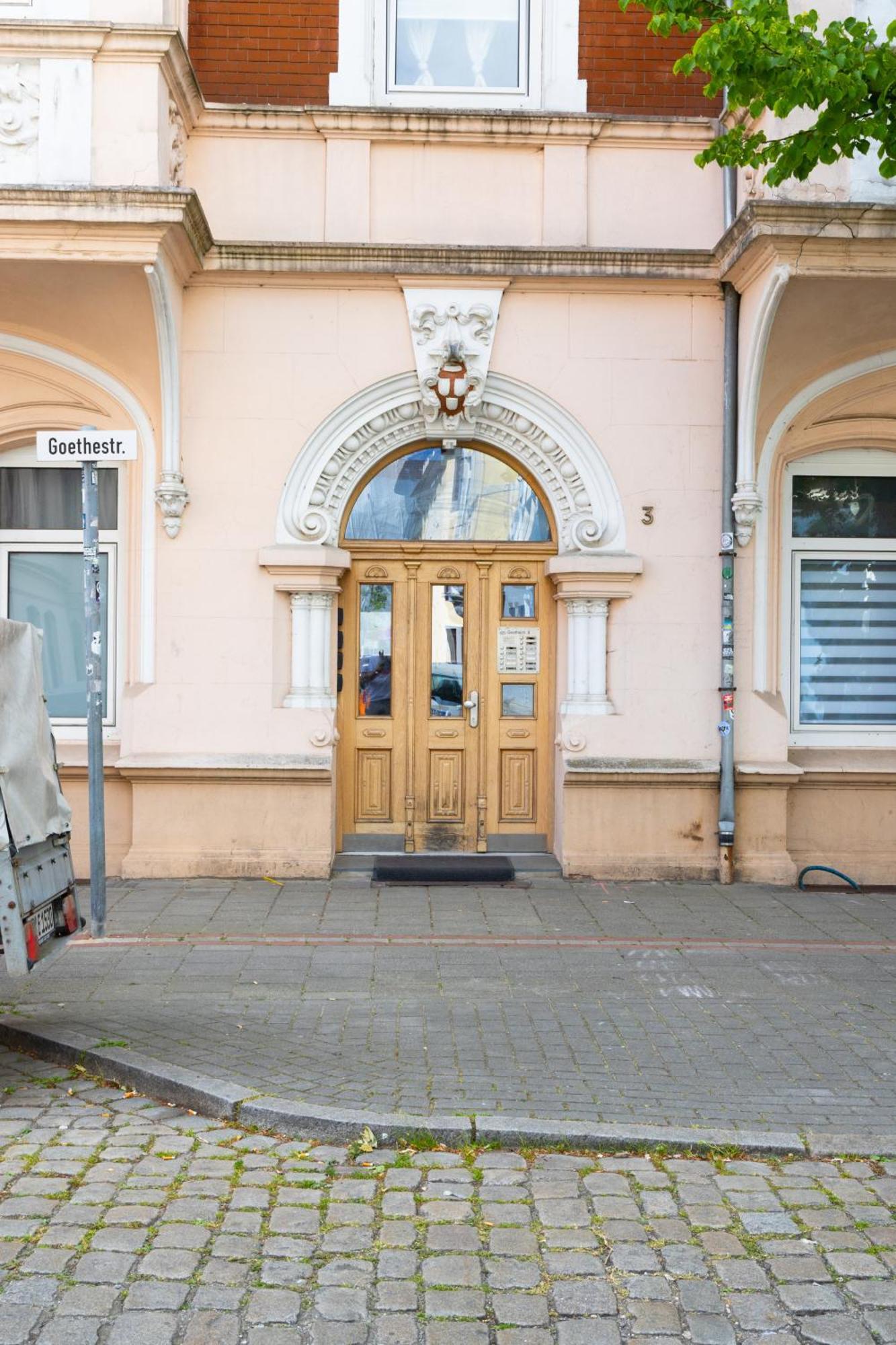 Exklusives Apartment Im Historischen Wohnhaus Mit Kamin, Bad & Viel Platz Bremerhaven Bagian luar foto